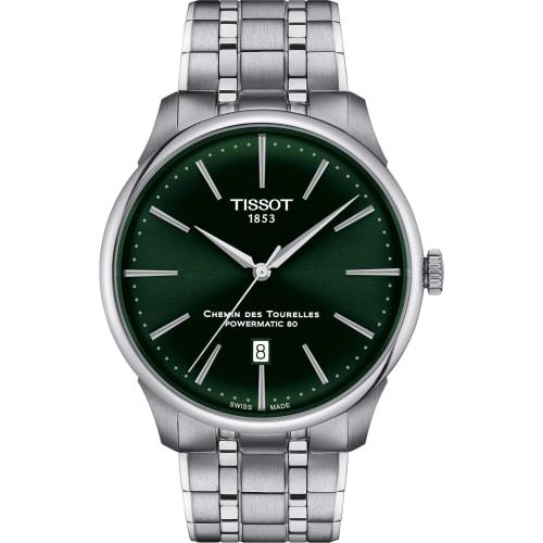 Tissot Chemin des Tourelles Powermatic 80 42мм Браслет з зеленим циферблатом, Офіційно імпортований, Чоловічий годинник, Модель T1394071109100
Tissot Chemin des Tourelles Powermatic 80 42мм Браслет з зеленим циферблатом, Офіційно імпортований, Чоловічий годинник, Модель T1394071109100