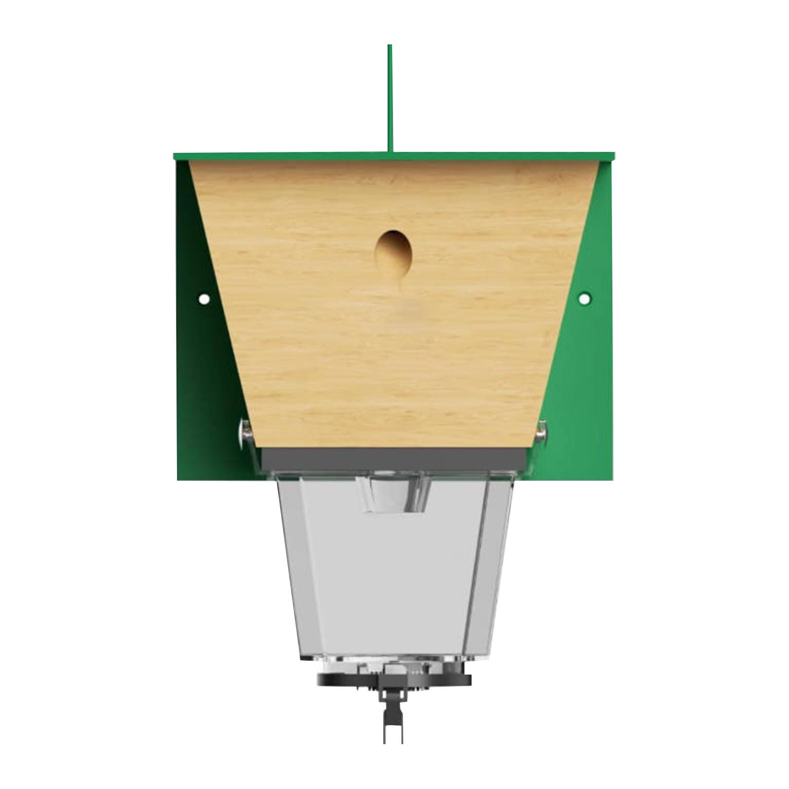 The Ultimate Carpenter Bee Trap With Oversized, Clear Exterior Beehcoat And Spring-loaded Door Measuring 4.2in X 5.8in X 7.5in One Size
The Ultimate Carpenter Bee Trap With Oversized, Clear Exterior Beehcoat And Spring-loaded Door Measuring 4.2in X 5.8in X 7.5in One Size