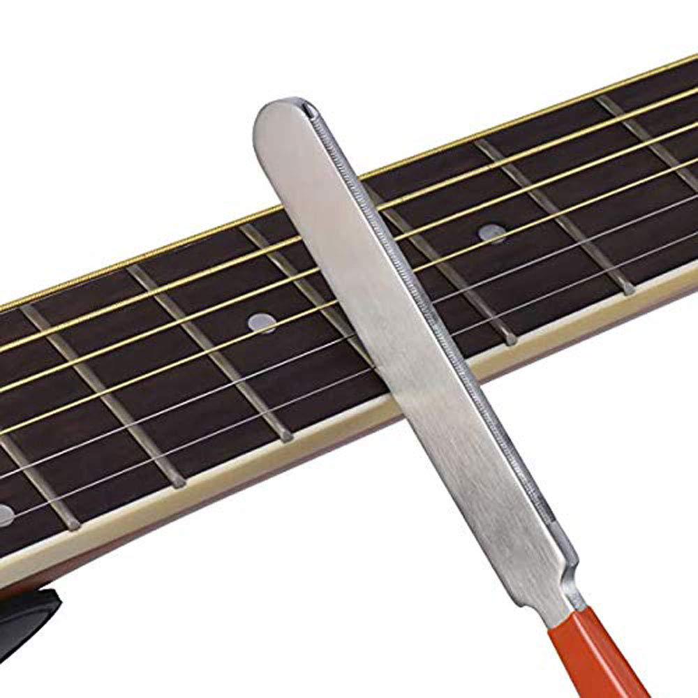 Guitar Fret File Polishing File Stainless Steel Repair Luthier Tool for Guitar and Bass Repair,Polish Type A
Guitar Fret File Polishing File Stainless Steel Repair Luthier Tool for Guitar and Bass Repair,Polish Type A