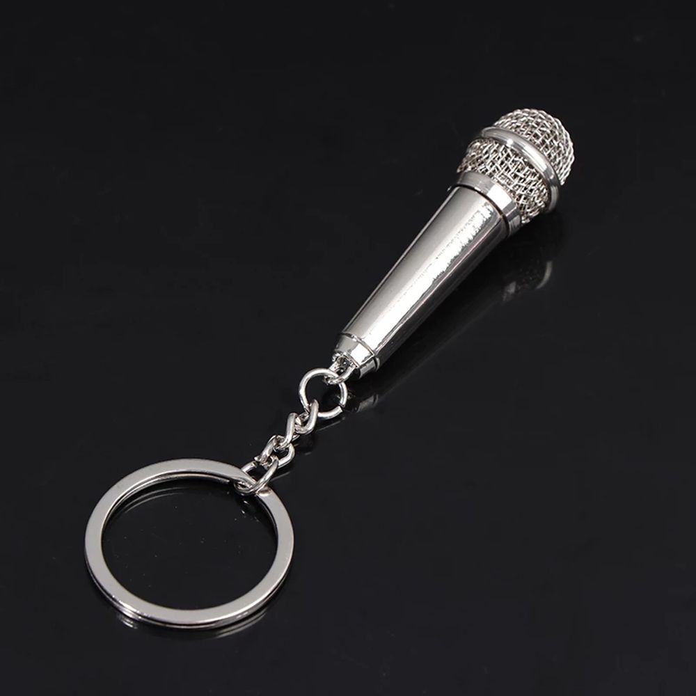 Color Simulation Microphone Keyring Microphone Keychain Microphone Key Ring Microphone Pendant серебряный
Color Simulation Microphone Keyring Microphone Keychain Microphone Key Ring Microphone Pendant серебряный