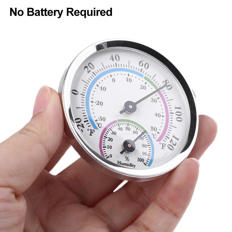 No Battery Needed Temperature Humidity Monitor 2 Silver Thermometer Hygrometer D57B CN
No Battery Needed Temperature Humidity Monitor 2 Silver Thermometer Hygrometer D57B CN