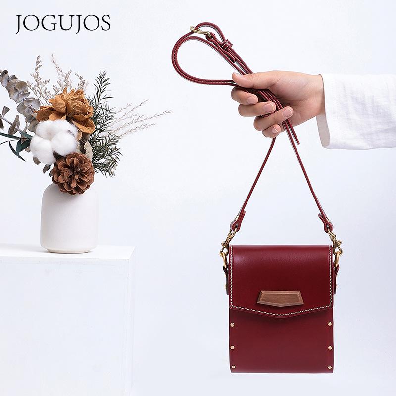 JOGUJOS Женская сумка кроссбоди на плечо из натуральной кожи ручной работы
JOGUJOS Женская сумка кроссбоди на плечо из натуральной кожи ручной работы