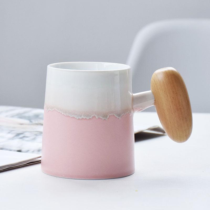 Flow Glazed Frosted Anti-scalding Log Hand Handle Simple Ceramic Water Cup Mug Breakfast Milk Cup for Home Office 301-400ml рожевий
Flow Glazed Frosted Anti-scalding Log Hand Handle Simple Ceramic Water Cup Mug Breakfast Milk Cup for Home Office 301-400ml рожевий