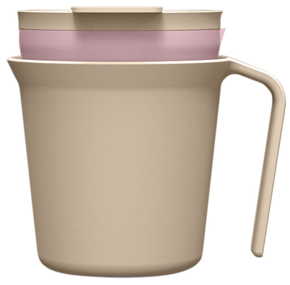 Ippinsha Stainless Steel Tumbler 190ml STOS Stainless Steel Tumbler with Holder Pink/Beige
Ippinsha Stainless Steel Tumbler 190ml STOS Stainless Steel Tumbler with Holder Pink/Beige