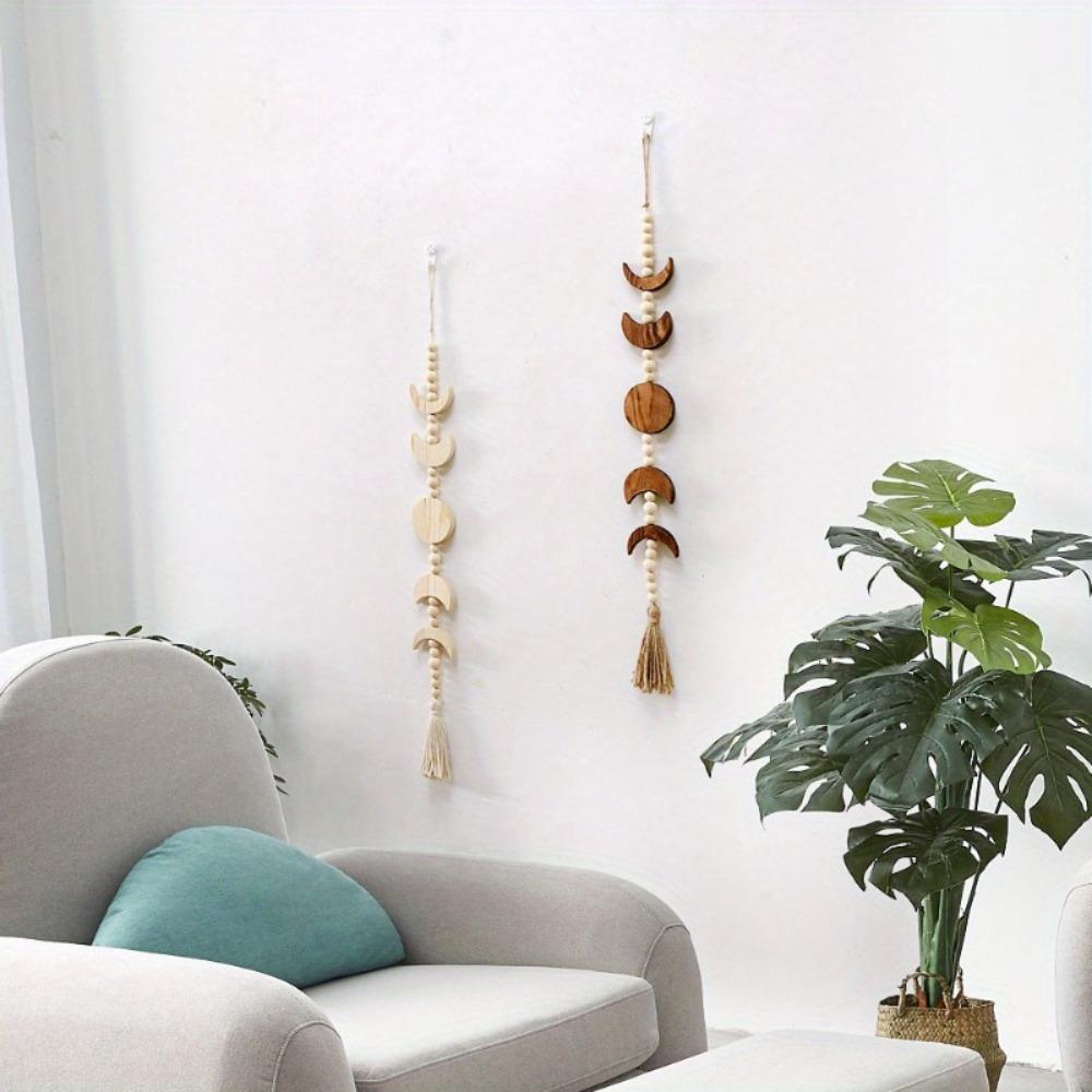 1PC Wood Star Moon Phase Wall Hanging Garland Boho Beaded Moon Garland with Tassel Home Wall Decor коричневий
1PC Wood Star Moon Phase Wall Hanging Garland Boho Beaded Moon Garland with Tassel Home Wall Decor коричневий