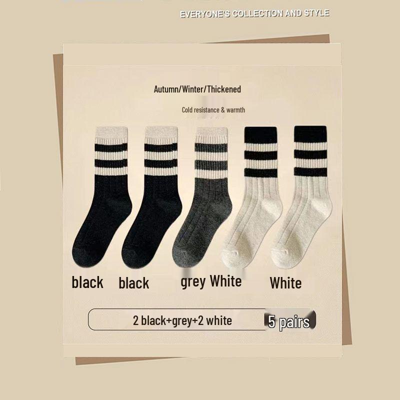 Шерстяные носки до середины икры для осени/зимы - Толстые, теплые и модные спортивные носки. Any Single Pair
Шерстяные носки до середины икры для осени/зимы - Толстые, теплые и модные спортивные носки. Any Single Pair