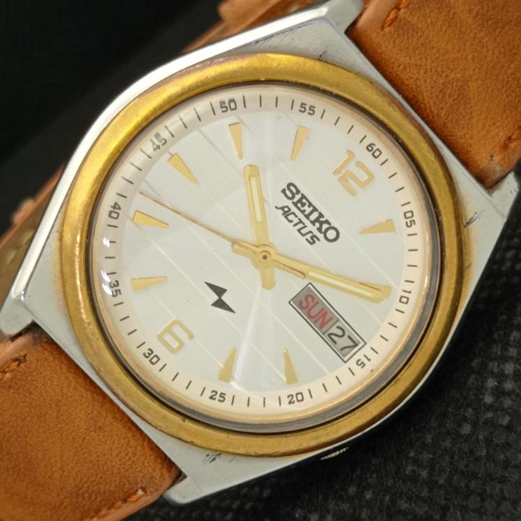 Б/У винтажные мужские часы SEIKO ACTUS AUTOMATIC 7009A из Японии, серебряные, 608a-a315054-2 SKU608a-a315054
Б/У винтажные мужские часы SEIKO ACTUS AUTOMATIC 7009A из Японии, серебряные, 608a-a315054-2 SKU608a-a315054
