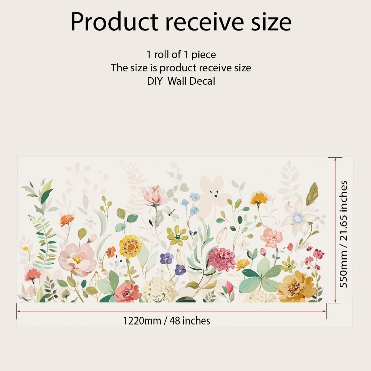 Green Plant Pattern Wallpaper Beautiful Seam Sticker Living Room Bedroom Self-Adhesive No Residual Glue Skirting Sticker Decorative Wall Sticker 55X122cm * 1 roll
Green Plant Pattern Wallpaper Beautiful Seam Sticker Living Room Bedroom Self-Adhesive No Residual Glue Skirting Sticker Decorative Wall Sticker 55X122cm * 1 roll