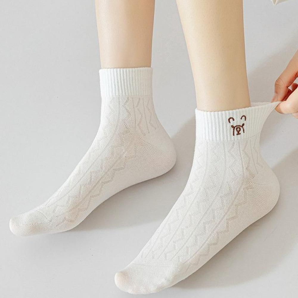 Cartoon Bear Ankle Socks Breathable Women s Short Socks Fashion Mid-Calf Tube Socks Students 10pairs Style B
Cartoon Bear Ankle Socks Breathable Women s Short Socks Fashion Mid-Calf Tube Socks Students 10pairs Style B