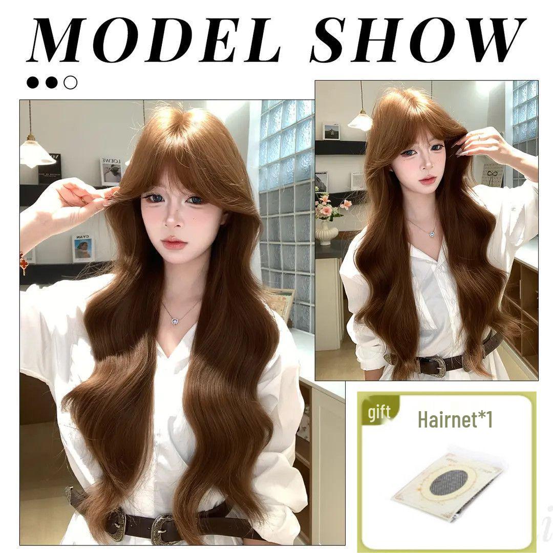 Goddess Descends Korean Style 4.0 Wig - Caramel Warm Brown, Middle Part, Big Waves, Natural Full Head Wig for Women
Goddess Descends Korean Style 4.0 Wig - Caramel Warm Brown, Middle Part, Big Waves, Natural Full Head Wig for Women