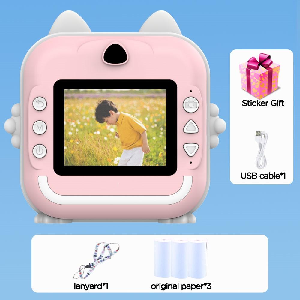 Kids Camera Instant Print Children Digital Video Camera Photo Thermal Printing Educational Boys Girls Gift рожевий
Kids Camera Instant Print Children Digital Video Camera Photo Thermal Printing Educational Boys Girls Gift рожевий