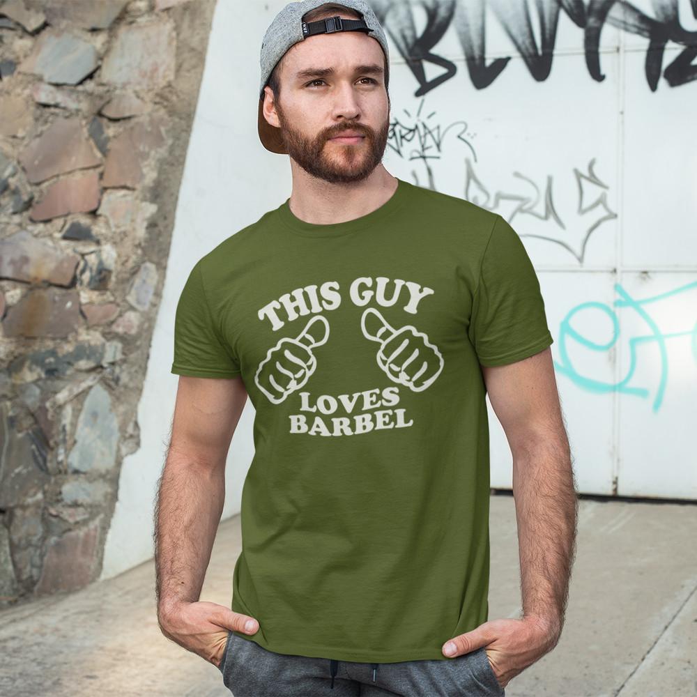 THIS GUY LOVES BARBEL T-SHIRT - fishing fish river angling carp tench pike chub Unisex T-Shirt S
THIS GUY LOVES BARBEL T-SHIRT - fishing fish river angling carp tench pike chub Unisex T-Shirt S