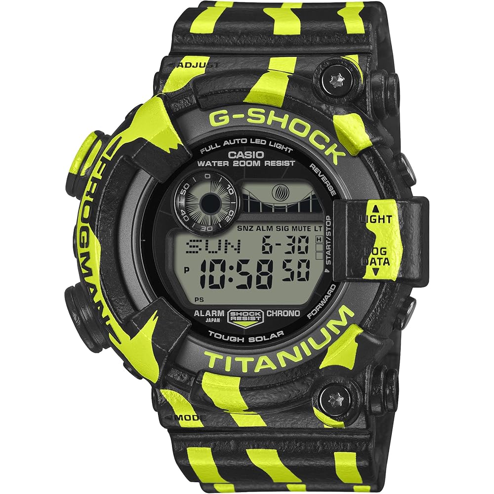 Casio G-Shock Master of G Frogman Tough Solar Men s Watch GW-8200TPF-1JR Black Eco-Friendly Material
Casio G-Shock Master of G Frogman Tough Solar Men s Watch GW-8200TPF-1JR Black Eco-Friendly Material