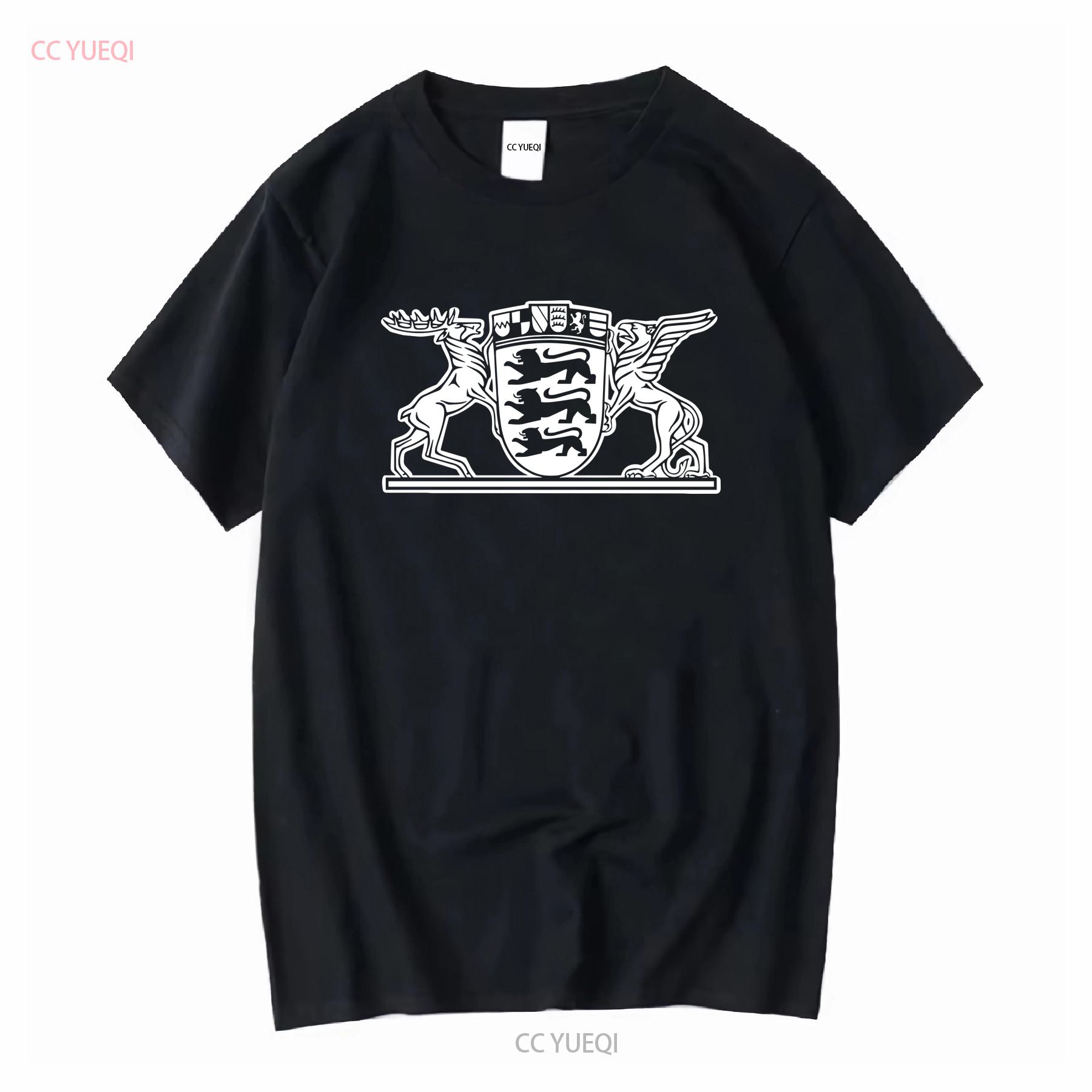 Baden Württemberg coat of arms T shirt Stuttgart Germany blaster vintage Washed graphic designer clothes Versatile Soft fashion 4XL
Baden Württemberg coat of arms T shirt Stuttgart Germany blaster vintage Washed graphic designer clothes Versatile Soft fashion 4XL