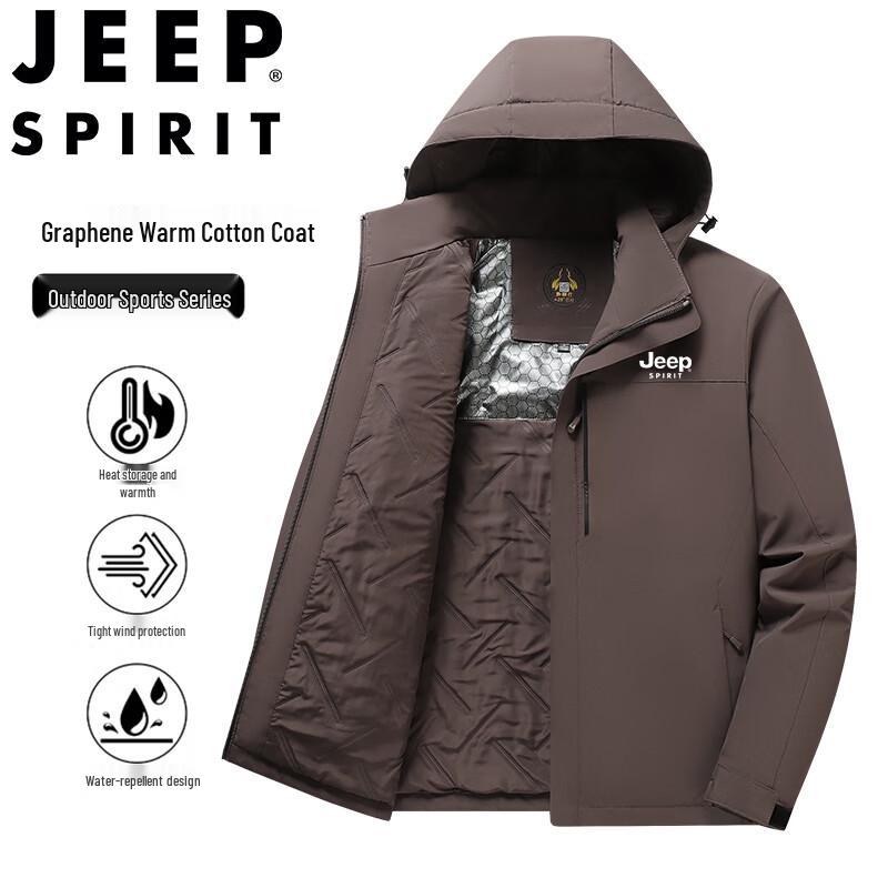 Чоловіча зимова куртка з капюшоном JEEP SPIRIT M
Чоловіча зимова куртка з капюшоном JEEP SPIRIT M