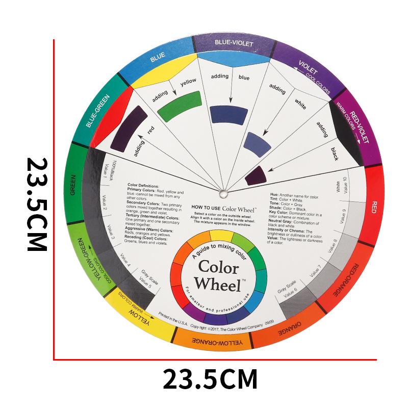 Ya Hao Tattoo and Nail Pigment Color Mixing Wheel for Eyebrow Microblading
Ya Hao Tattoo and Nail Pigment Color Mixing Wheel for Eyebrow Microblading