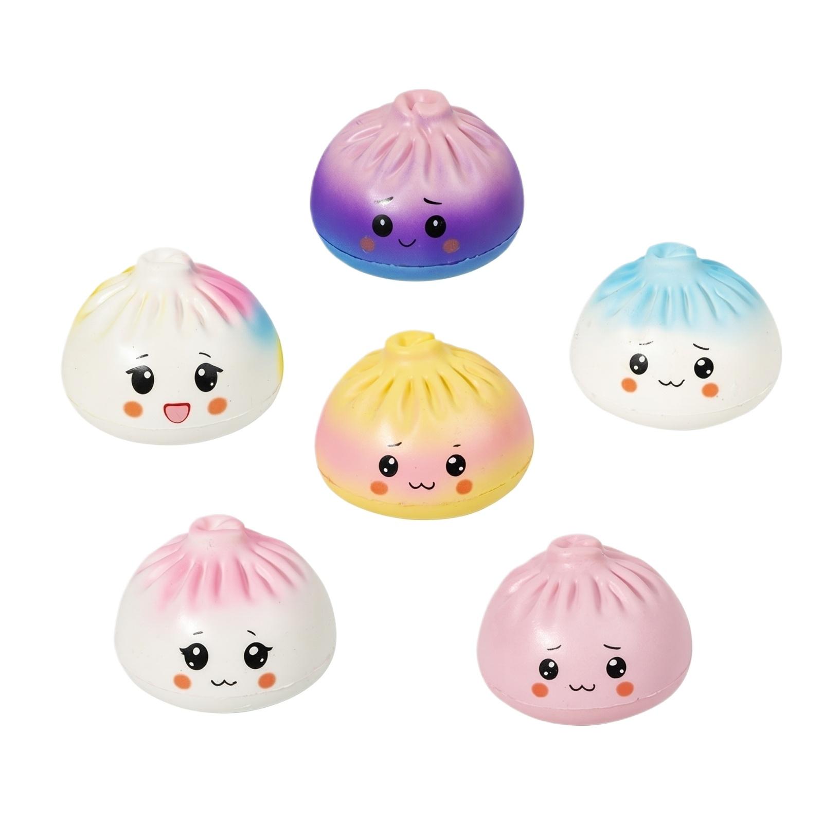 Simulation Bun Stress Relief Toy Slow Rebound Decompression Squeeze Play Dough Expression Face Soft for Office Home School Random Style One Size
Simulation Bun Stress Relief Toy Slow Rebound Decompression Squeeze Play Dough Expression Face Soft for Office Home School Random Style One Size