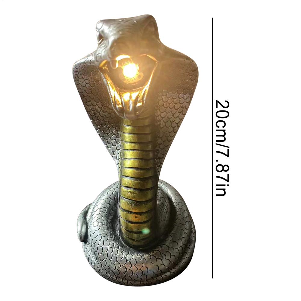 Gothic Snake Light USB Powered Snake Gothic Night Lamp Exquisite Collectible Nightstand Lamps Decoration For Dorm Study Bedroom срібний
Gothic Snake Light USB Powered Snake Gothic Night Lamp Exquisite Collectible Nightstand Lamps Decoration For Dorm Study Bedroom срібний