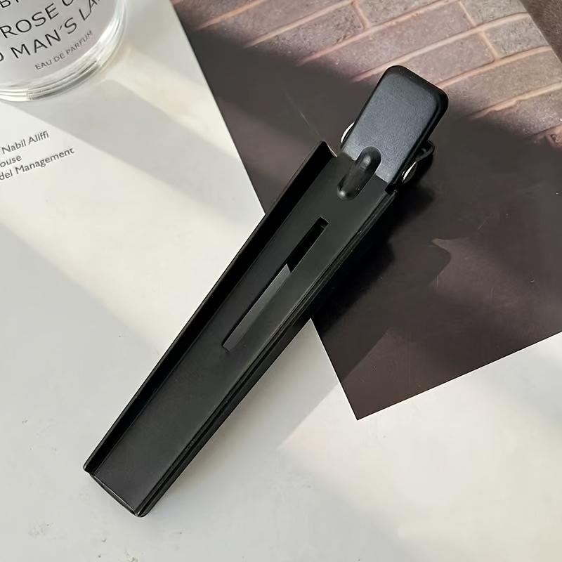 Pro Aluminum Hairdressing Duckbill Clip Long Mouth Hairdressing Tool Hair Salon Partitioning Clip Styling Hair Accessory чёрный
Pro Aluminum Hairdressing Duckbill Clip Long Mouth Hairdressing Tool Hair Salon Partitioning Clip Styling Hair Accessory чёрный