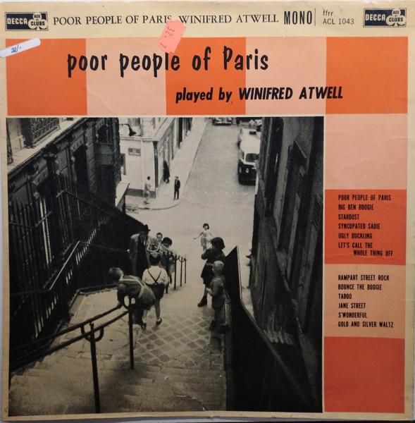 Виниловая пластинка WINIFRED ATWELL - Бедные люди Парижа ACL1043 Ace Of Clubs 1960 Великобритания Джаз Б/У
Виниловая пластинка WINIFRED ATWELL - Бедные люди Парижа ACL1043 Ace Of Clubs 1960 Великобритания Джаз Б/У
