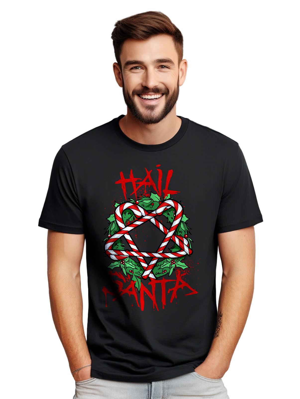 Hail Santa T-Shirt Mens Womens Tees Top - Funny and Festive! Funny T-Shirt Mens Womens Tees Top, Unisex Printed Design. Sp S
Hail Santa T-Shirt Mens Womens Tees Top - Funny and Festive! Funny T-Shirt Mens Womens Tees Top, Unisex Printed Design. Sp S