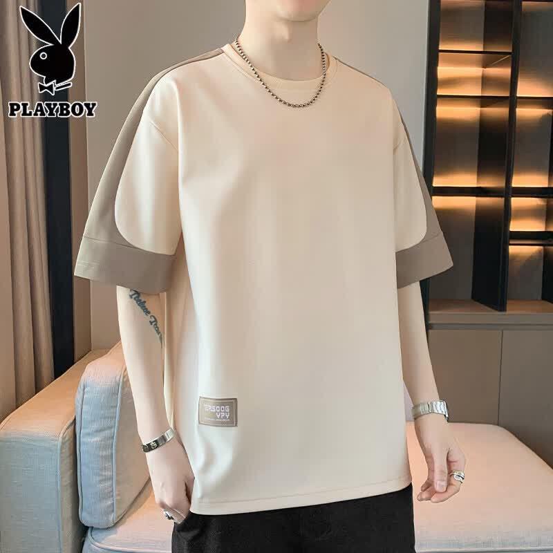 PLAYBOY Men s Spliced Loose Fit T-Shirt XL
PLAYBOY Men s Spliced Loose Fit T-Shirt XL