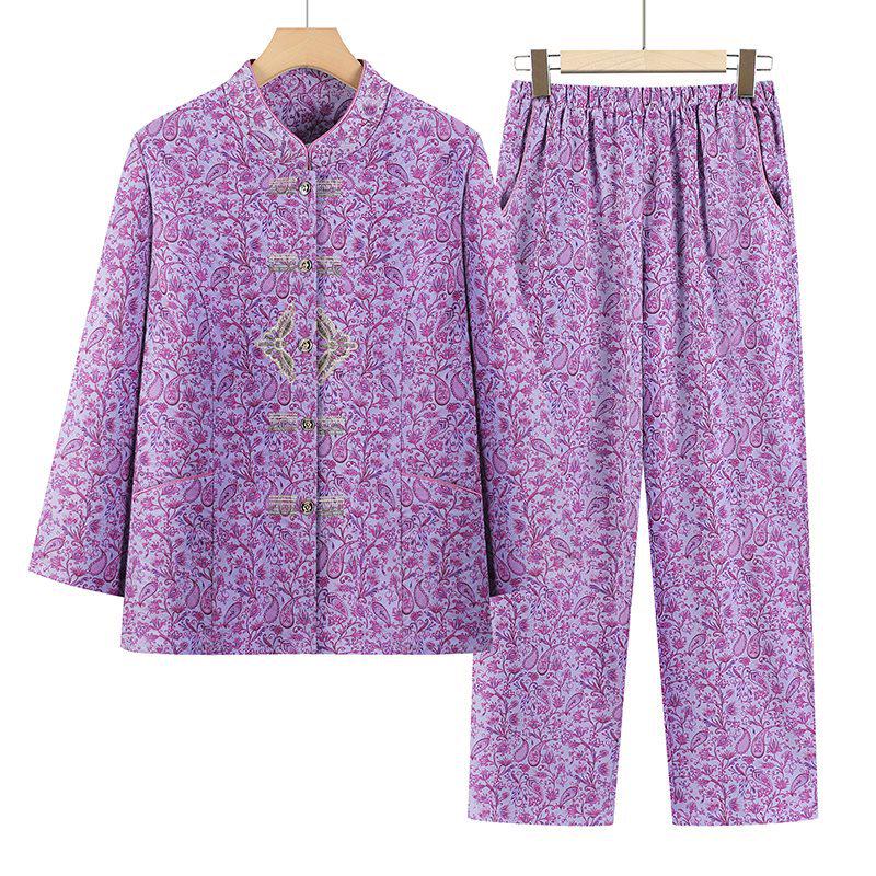 Stylish Spring & Summer Two-Piece Sets for Middle-Aged & Elderly Women - Plus Size Options for Ages 60-80 2XL (recommended 100-115 jin)
Stylish Spring & Summer Two-Piece Sets for Middle-Aged & Elderly Women - Plus Size Options for Ages 60-80 2XL (recommended 100-115 jin)