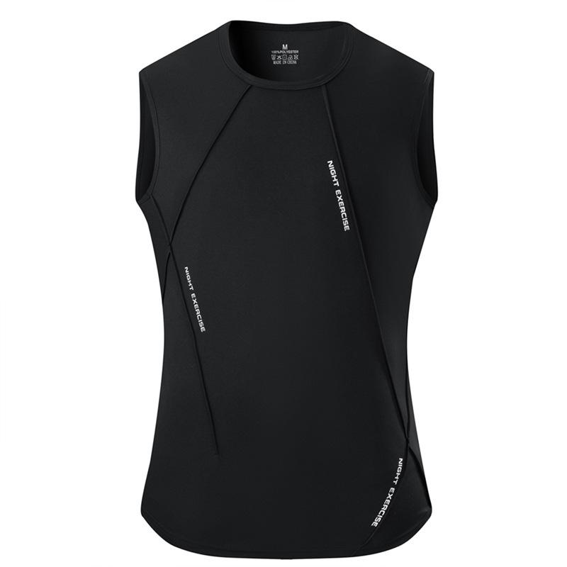 Men s outdoor sports vest sleeveless loose T-shirt European size thin quick-drying fitness T-shirt 2XL чёрный
Men s outdoor sports vest sleeveless loose T-shirt European size thin quick-drying fitness T-shirt 2XL чёрный