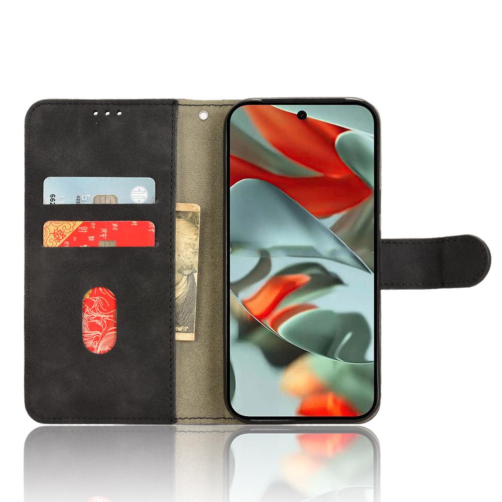 For Google Pixel 9 Pro/Pixel 9 Wallet Case Skin-Touch Texture Flip Leather Phone Cover Black
For Google Pixel 9 Pro/Pixel 9 Wallet Case Skin-Touch Texture Flip Leather Phone Cover Black