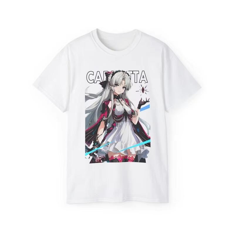 2025 Summer Retro Carlotta Whistling Wave Shirt Fan Wuwa Gift for Men and Women Short-sleeved Graphic Printed Tops 3XL
2025 Summer Retro Carlotta Whistling Wave Shirt Fan Wuwa Gift for Men and Women Short-sleeved Graphic Printed Tops 3XL