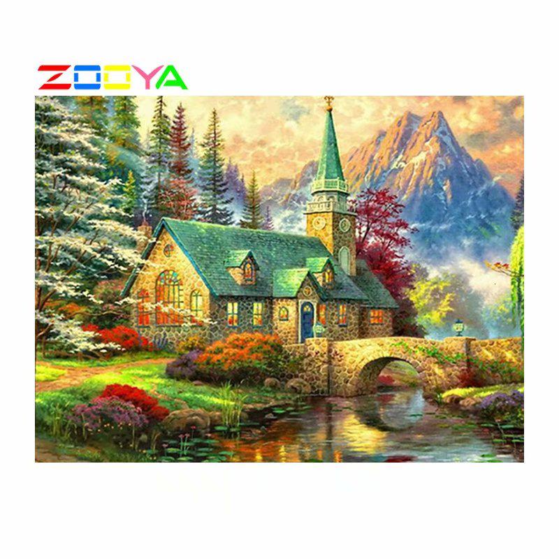 ZOOYA 5D DIY алмазная живопись Пейзаж Набор для вышивки крестом Дом Алмазная вышивка Распродажа Мозаика Стразы Фотографии Домашний декор
ZOOYA 5D DIY алмазная живопись Пейзаж Набор для вышивки крестом Дом Алмазная вышивка Распродажа Мозаика Стразы Фотографии Домашний декор