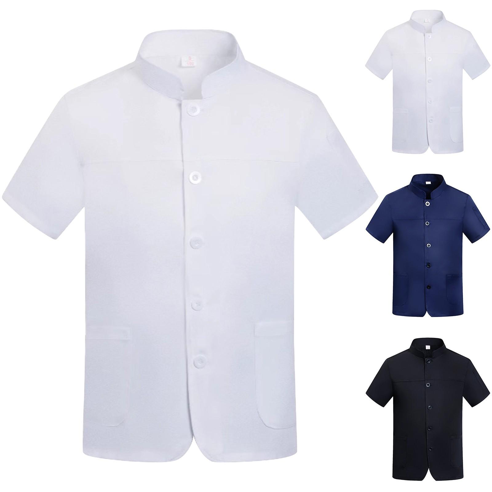 Chef Work Clothes Men s Summer Short-sleeved Thin el Pot Restaurant Canteen Kitchen Work Clothes Uniform Large Size L білий
Chef Work Clothes Men s Summer Short-sleeved Thin el Pot Restaurant Canteen Kitchen Work Clothes Uniform Large Size L білий