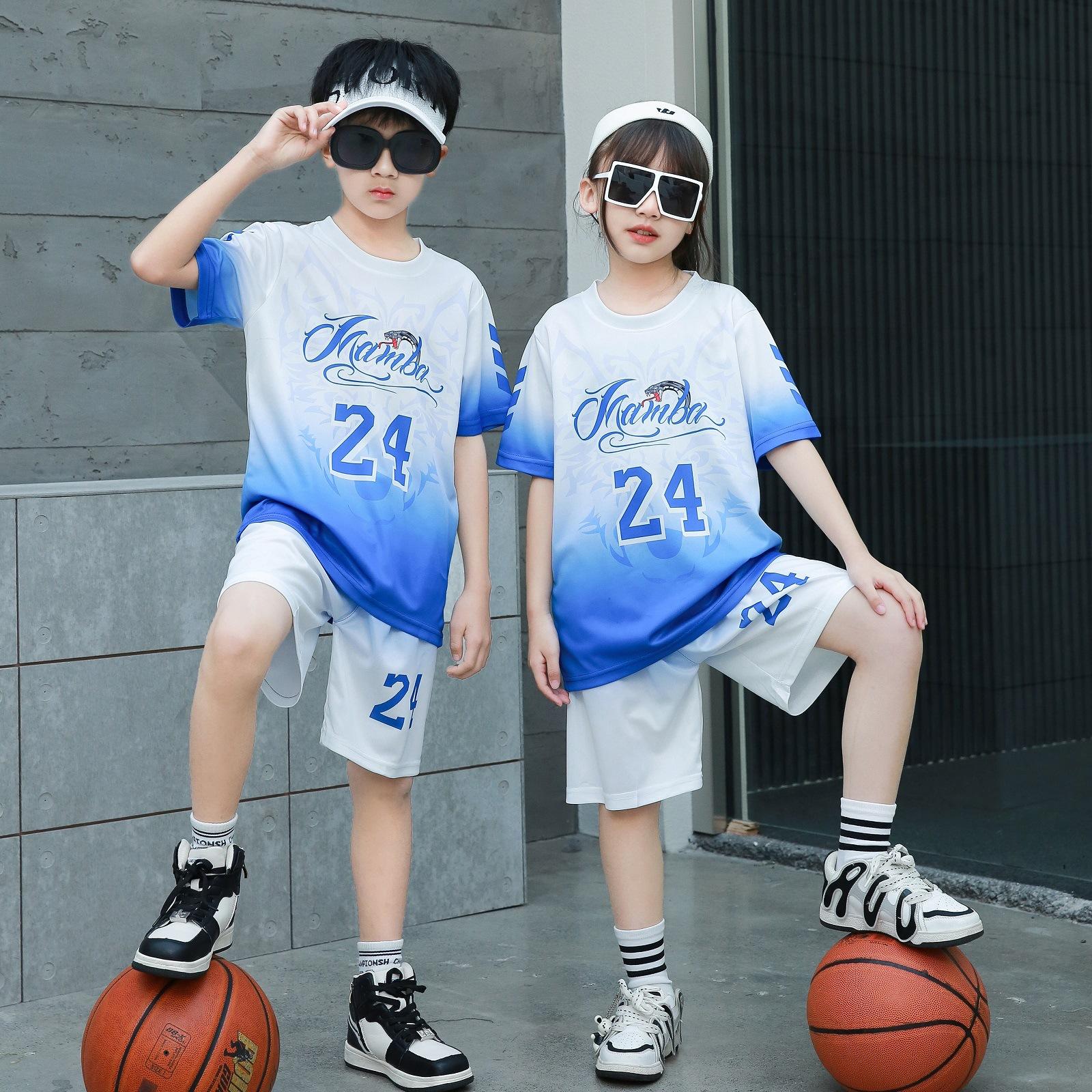 Children s clothing Children s basketball clothing set Short-sleeved boys and girls No. 24 jersey Sports primary school kindergarten performance size 16 (height 85-90cm) белый
Children s clothing Children s basketball clothing set Short-sleeved boys and girls No. 24 jersey Sports primary school kindergarten performance size 16 (height 85-90cm) белый
