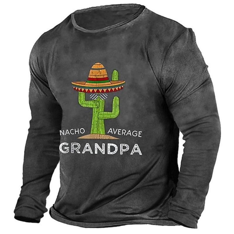Cactus Graphic Long Sleeves Men s T-shirts Spring Autumn 3D Animal Print Street Tee 6XL Plus Size Male Clothing Casual Tops Y2K
Cactus Graphic Long Sleeves Men s T-shirts Spring Autumn 3D Animal Print Street Tee 6XL Plus Size Male Clothing Casual Tops Y2K