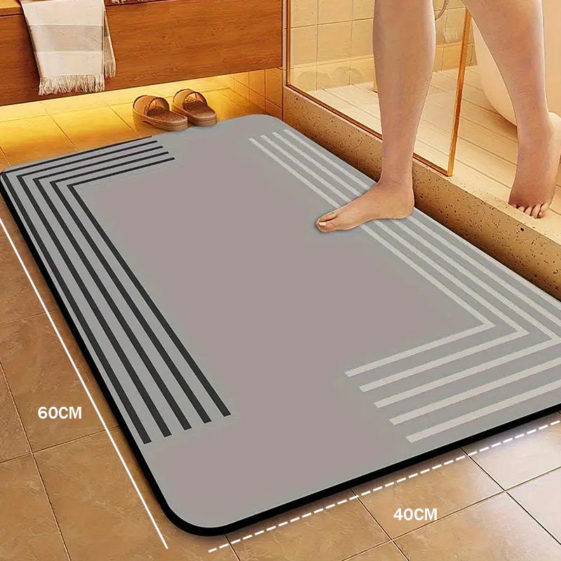 Губка для ванной комнаты, впитывающий коврик для ног, противоскользящий коврик для туалета, коврик для душевой комнаты, грязеотталкивающий коврик для входа светло-серый
Губка для ванной комнаты, впитывающий коврик для ног, противоскользящий коврик для туалета, коврик для душевой комнаты, грязеотталкивающий коврик для входа светло-серый