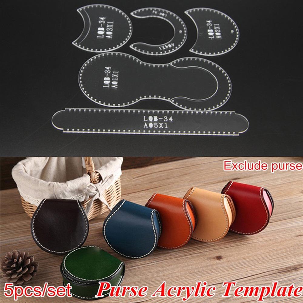 Sewing Craft Handmamde DIY Wallet Template Leather Tool Purse Decoration Bag Pattern Stencil прозорий
Sewing Craft Handmamde DIY Wallet Template Leather Tool Purse Decoration Bag Pattern Stencil прозорий