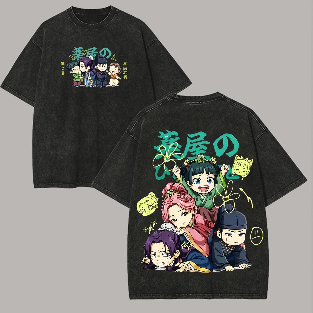 The Apothecary Diaries Maomao Anime Lover Washed T-shirt Year round clothing high quality personality Clothes Plus Size Unisex New Model Couples tee XXXL
The Apothecary Diaries Maomao Anime Lover Washed T-shirt Year round clothing high quality personality Clothes Plus Size Unisex New Model Couples tee XXXL