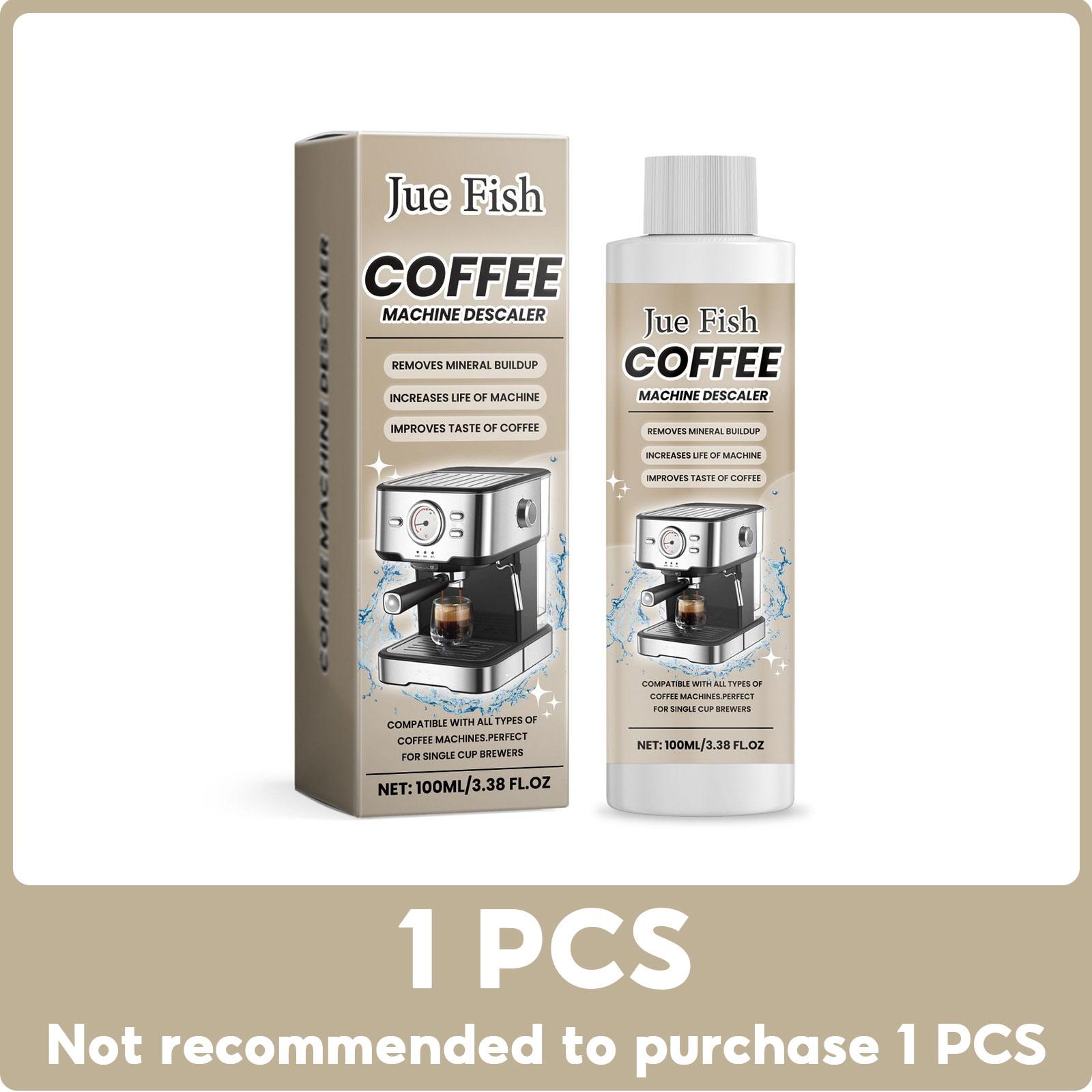 Очиститель для кофемашин Очиститель для весов кофемашин Удалитель пятен для чайников Средство для удаления накипи из чашек для воды Средство для удаления накипи из кофемашин 100ml Boxed