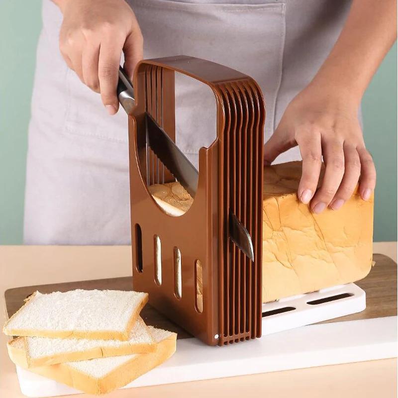 Toast Bread Slicer Stand, Foldable Plastic Cutting Tool, Sandwich Cutter Mold, Loaf Cutter Rack, Baking Tool, Kitchen Gadgets
Toast Bread Slicer Stand, Foldable Plastic Cutting Tool, Sandwich Cutter Mold, Loaf Cutter Rack, Baking Tool, Kitchen Gadgets