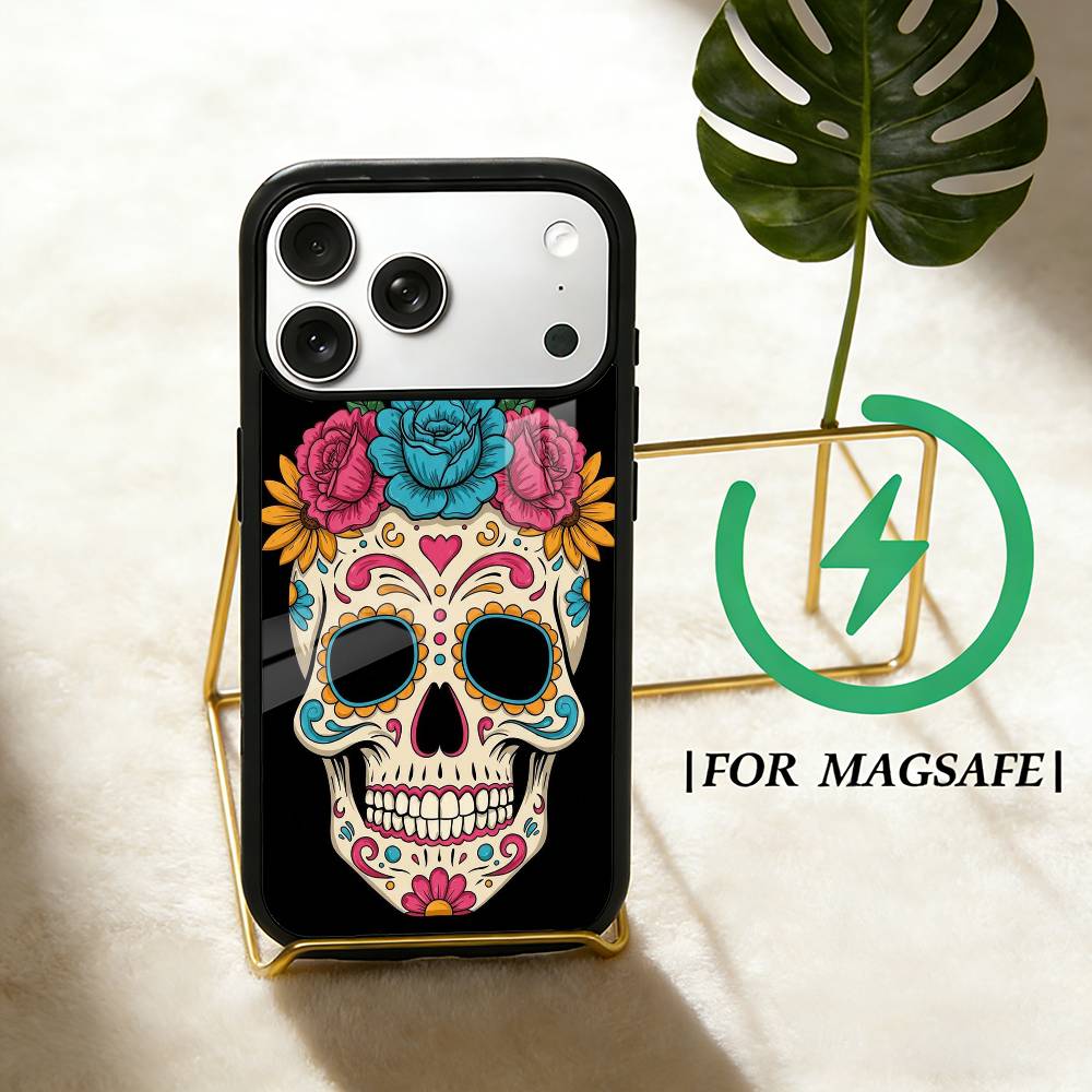 Mexican Catrina Skull Phone Case For iPhone 17,16,15,14,13,12,Plus,Pro,Max for Magsafe Magnetic Wireless Charging iPhone11
Mexican Catrina Skull Phone Case For iPhone 17,16,15,14,13,12,Plus,Pro,Max for Magsafe Magnetic Wireless Charging iPhone11