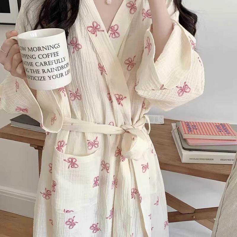Women s Spring/Autumn Korean-Style Simple Comfortable Nightgown Pink Bow Casual Loose-Fit Loungewear Nightdress S абрикосовый
Women s Spring/Autumn Korean-Style Simple Comfortable Nightgown Pink Bow Casual Loose-Fit Loungewear Nightdress S абрикосовый