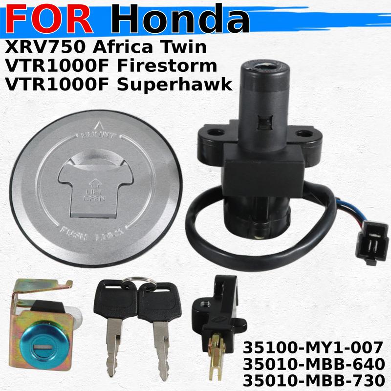Fits for Honda XRV750 Twin / VTR1000 / VTR1000F Firestorm Superhawk Motorcycle Ignition Switch Fuel Gas Cap Seat Lock Key
Fits for Honda XRV750 Twin / VTR1000 / VTR1000F Firestorm Superhawk Motorcycle Ignition Switch Fuel Gas Cap Seat Lock Key