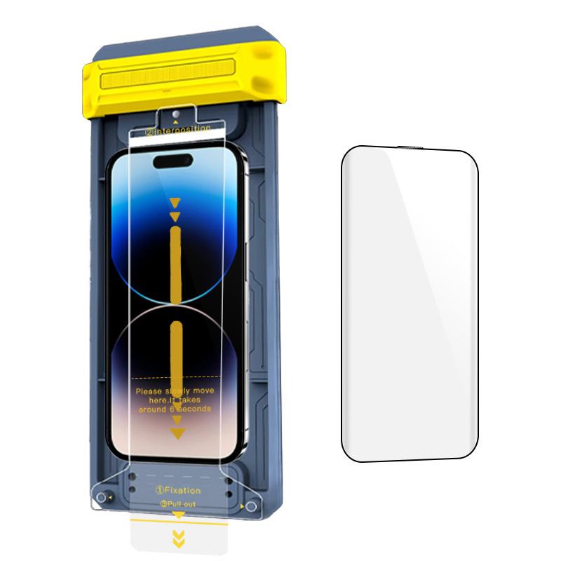 RURIHAI For iPhone 15 Pro Max Screen Protector Clear 3D Curved Tempered Glass Film with Easy Installation Tool As Shown A
RURIHAI For iPhone 15 Pro Max Screen Protector Clear 3D Curved Tempered Glass Film with Easy Installation Tool As Shown A