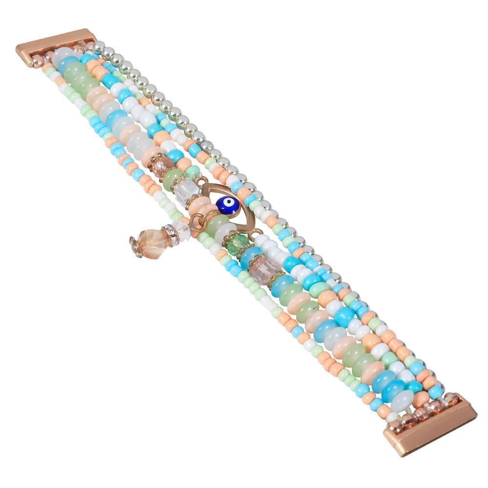 For Fitbit Versa 4/Sense 2 Beads Series Watch Strap for Women Girls Pearl Decorated Bracelet Smart Watch Strap Multi-color
For Fitbit Versa 4/Sense 2 Beads Series Watch Strap for Women Girls Pearl Decorated Bracelet Smart Watch Strap Multi-color