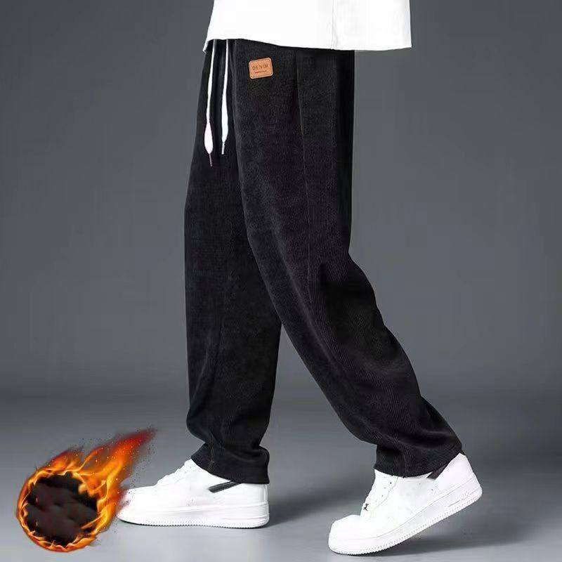 Зимние мужские повседневные флисовые термобрюки, толстые теплые вельветовые спортивные штаны, мужские флисовые подкладки, прямые свободные спортивные штаны с завязками на шнурке XXL чёрный
Зимние мужские повседневные флисовые термобрюки, толстые теплые вельветовые спортивные штаны, мужские флисовые подкладки, прямые свободные спортивные штаны с завязками на шнурке XXL чёрный