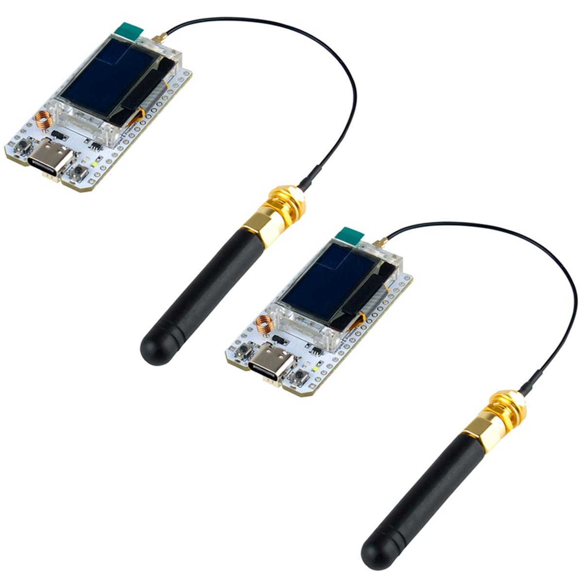 Нові 2 комплекти плати розробки LoRa LoRa32 V3 Kit ESP32 S3 WiFi+BT модуль SX1262 OLED дисплей для Meshtastic LoRaWAN China Mainland
Нові 2 комплекти плати розробки LoRa LoRa32 V3 Kit ESP32 S3 WiFi+BT модуль SX1262 OLED дисплей для Meshtastic LoRaWAN China Mainland