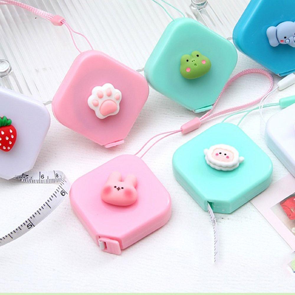 Flexible Cartoon Tape Measure Centimeter Inch Retractable Ruler Measurement Ruler Children Height Rabbit
Flexible Cartoon Tape Measure Centimeter Inch Retractable Ruler Measurement Ruler Children Height Rabbit