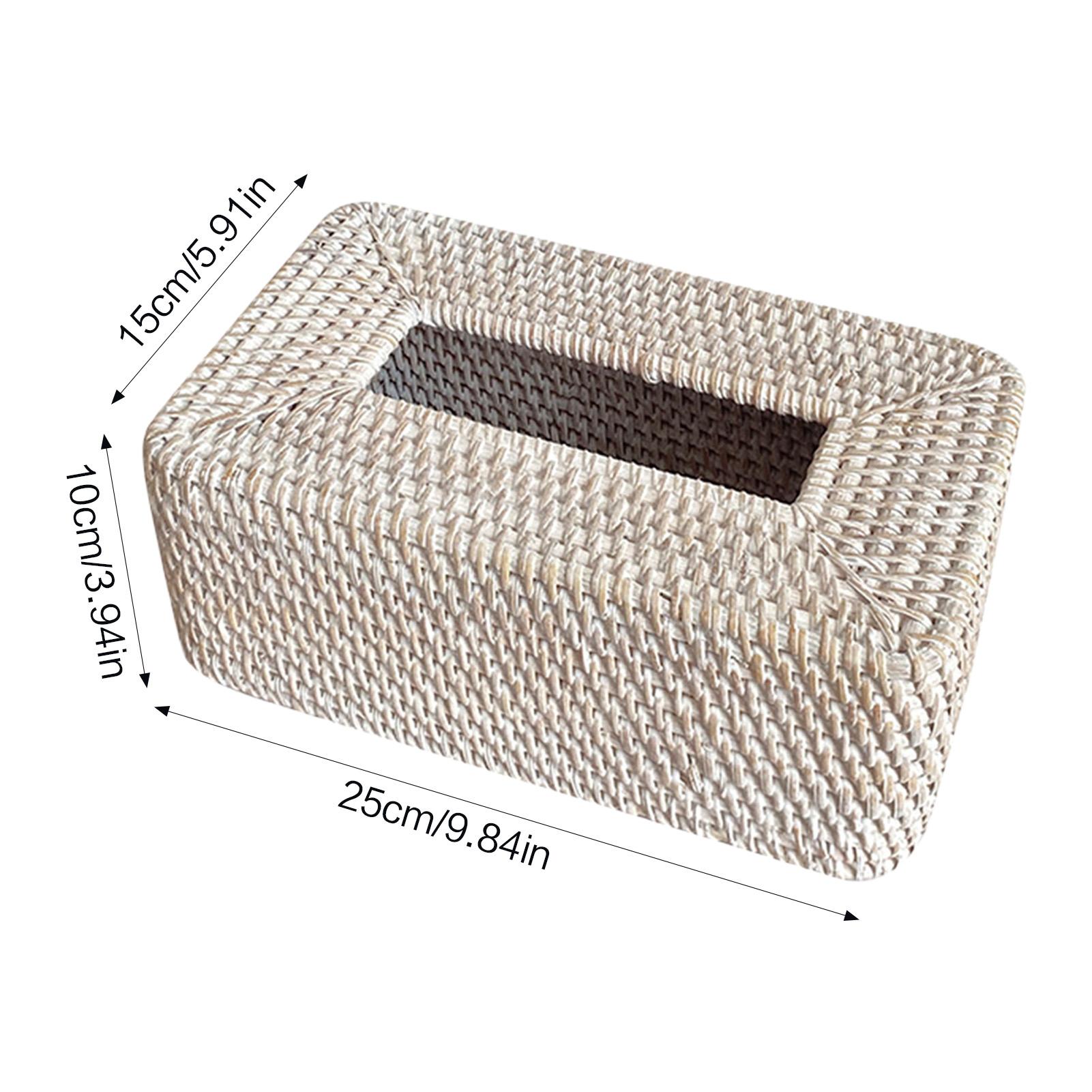 Ротанговый чехол для салфеток Ручной работы Плетеный квадратный ротанговый держатель для салфеток Креативный настольный органайзер для хранения салфеток для гостиной, столовой
Ротанговый чехол для салфеток Ручной работы Плетеный квадратный ротанговый держатель для салфеток Креативный настольный органайзер для хранения салфеток для гостиной, столовой