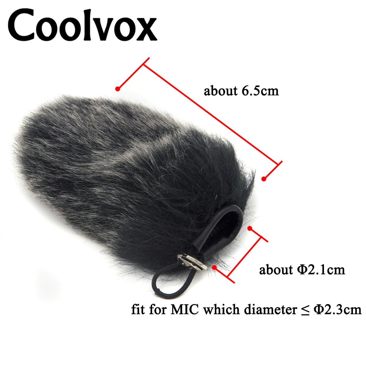 Coolvox Artificial Fur Wind Shield Microphone Windshield Windscreen Muff for Microphone 6.5cm сірий
Coolvox Artificial Fur Wind Shield Microphone Windshield Windscreen Muff for Microphone 6.5cm сірий