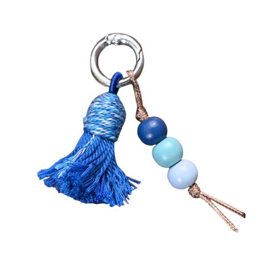 Tibetan Rainbow Tassel Pendant Keychain with Natural Wood Beads Ethnic Style Bag Charm Shoe Decoration with Metal Ring Buckle Small Exquisite
Tibetan Rainbow Tassel Pendant Keychain with Natural Wood Beads Ethnic Style Bag Charm Shoe Decoration with Metal Ring Buckle Small Exquisite